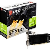 MSI GeForce GT 730 LP V1, Grafikkarte HDMI, DVI, VGA, Retail