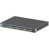 Netgear 48-Port Gigabit PoE+ und PoE++ Smart Switch GS752TXUP 640 W PoE Budget, inkl. 1 Jahres Abonnement von Insight