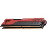 Patriot DIMM 32 GB DDR4-2666 (2x 16 GB) Dual-Kit, Arbeitsspeicher rot/schwarz, PVE2432G266C6K, Viper Elite II, INTEL XMP