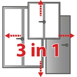 Rowenta Fensterdichtungssatz für Turbo Cool B hellgrau, für Klimageräte