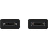 Samsung USB 2.0 Kabel, USB-C Stecker > USB-C Stecker schwarz, 1 Meter, PD, Laden mit bis zu 100 Watt