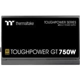 Thermaltake Toughpower GT 750W, PC-Netzteil 1x 12-Pin High Power GPU, 4x PCIe, Kabelmanagement, 750 Watt