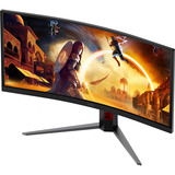 AOC AGON CU34G4CA, Gaming-Monitor 86.4 cm (34 Zoll), schwarz, WQHD, Fast-VA, Curved, USB-Hub, KVM, 180Hz Panel