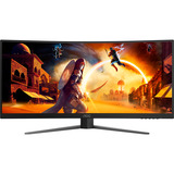 AOC CU34G4Z, Gaming-Monitor 86.4 cm (34 Zoll), schwarz (matt), WQHD, Fast-VA, Curved, USB-Hub, HDR, 240Hz Panel