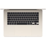 Apple MacBook Air (15") 2025 CTO, Notebook champagner, 24 GB, 1 TB (1 TB SSD), Polarstern, M4, Deutsch