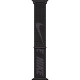 Apple Nike Sport Loop, Uhrenarmband schwarz, 41 mm