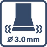 Bosch Akku-Exzenterschleifer GEX 18V-150-3 Professional solo, 18Volt blau, ohne Akku und Ladegerät