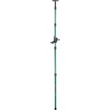 Bosch Heimwerken & Garten Teleskopstange TP 320, Halterung schwarz/grün, für alle Nivelliergeräte mit 1/4"-Gewinde