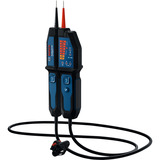 Bosch Spannungsprüfer GVT 1000-15 Professional, Messgerät blau/schwarz, 2x Batterien, Tasche