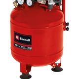 EINHELL Kompressor TE-AC 24 Silent rot/schwarz, 750 Watt