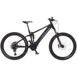 FISCHER Fahrrad Montis 6.0i Fully (2023), Pedelec schwarz, 27,5", 44 cm Rahmen