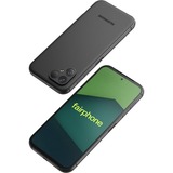 Fairphone 5 128GB, Handy Matte Black, Android 13, Dual SIM, 6 GB