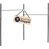 HUDORA Turnreck Fabian Pro Doppel, Fitnessgerät grau