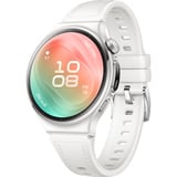 Huawei Watch 6 42mm (Leib-L19L), Smartwatch weiß, weißes Komposit-Armband