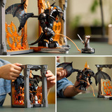 LEGO 10367 Icons Der Herr der Ringe: Balrog Bücherstütze, Konstruktionsspielzeug 