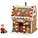 LEGO 40809 Weihnachtliches Lebkuchenhaus, Konstruktionsspielzeug 