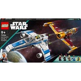 LEGO 75364 Star Wars New Republic E-Wing vs. Shin Hatis Starfighter, Konstruktionsspielzeug 