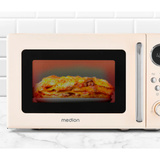 Medion MD15000 Retro, Mikrowelle beige