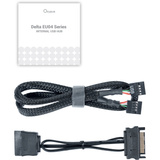 Ocypus Delta EU04, USB-Hub schwarz