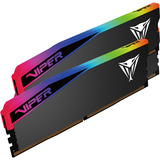 Patriot DIMM 96 GB DDR5-6000 (2x 48 GB) Dual-Kit, Arbeitsspeicher schwarz, VEUR596G6028K, Viper Elite 5 Ultra RGB, INTEL XMP, AMD EXPO