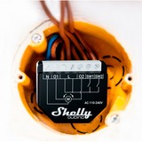 Shelly Qubino Wave Shutter, Relais schwarz/weiß, 4er Pack, 2 Kanäle
