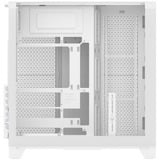 Thermaltake View 390 TG Snow White, Tower-Gehäuse weiß, Tempered Glass x 2