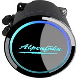 Alpenföhn Gletscherwasser 240 AiO RGB 240mm, Wasserkühlung schwarz