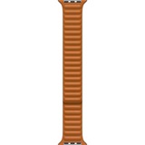 Apple Lederarmband mit Endstück, Uhrenarmband braun, M/L, 45 mm