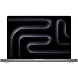 Apple MacBook Pro (14") 2023, Notebook grau, M3 10-Core GPU, MacOS, Deutsch, 120 Hz Display, 512 GB SSD