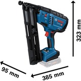 Bosch Akku-Holznagler GNH 18V-64 MD Professional solo, 18Volt blau/schwarz, ohne Akku und Ladegerät