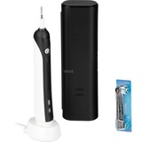 Braun Oral-B Pro 750 CrossAction, Elektrische Zahnbürste schwarz/weiß, Black Edition