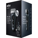 Braun Series 8 - 8463cc, Rasierer blaugrau/silber