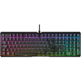 CHERRY XTRFY MX 3.1, Gaming-Tastatur schwarz, DE-Layout, Cherry MX2A Red