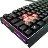 CHERRY XTRFY MX 3.1, Gaming-Tastatur schwarz, DE-Layout, Cherry MX2A Red
