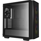 DeepCool CG540, Tower-Gehäuse schwarz, Tempered Glass