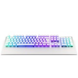 ENDORFY Omnis Pudding Onyx White, Gaming-Tastatur weiß, DE-Layout, Kailh RGB Brown