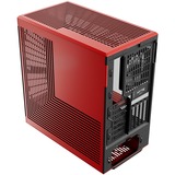 HYTE Y40, Tower-Gehäuse rot/schwarz, Tempered Glass