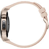 Huawei Watch 5 42mm (Soc-L29L), Smartwatch beige, Komposit-Armband in beige, Gehäuse aus Edelstahl