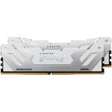 Kingston FURY DIMM 48 GB DDR5-8800 (2x 24 GB) Dual-Kit, Arbeitsspeicher silber/weiß, KF588CU42RWK2-48, Renegade, INTEL XMP