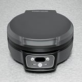 Rommelsbacher Omelett Chef OM 950 , Snack Maker anthrazit, 950 Watt