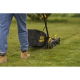 Stanley Akku-Rasenmäher (SFMCMW2651M-QW), 36Volt (2x18V) schwarz/gelb, 2x 4,0 Ah-Lithium-Ionen-Akku
