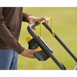 Stanley Akku-Rasenmäher (SFMCMW2651M-QW), 36Volt (2x18V) schwarz/gelb, 2x 4,0 Ah-Lithium-Ionen-Akku