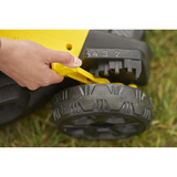 Stanley Akku-Rasenmäher (SFMCMW2651M-QW), 36Volt (2x18V) schwarz/gelb, 2x 4,0 Ah-Lithium-Ionen-Akku