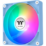 Thermaltake CT120 Reverse ARGB Sync PC Cooling Fan Hydrangea Blue, Gehäuselüfter hellblau, 2er Pack, ohne Controller, Reverse, 120 mm