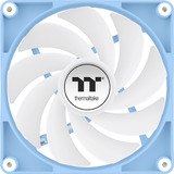 Thermaltake CT120 Reverse ARGB Sync PC Cooling Fan Hydrangea Blue, Gehäuselüfter hellblau, 2er Pack, ohne Controller, Reverse, 120 mm