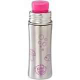 Affenzahn Trinkflasche Eule pink/edelstahl, 0,33 Liter