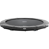 BERG Toys Trampolin Elite InGround, Fitnessgerät grau, rund, 430 cm