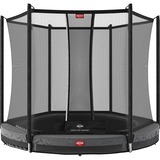 BERG Toys Trampolin Favorit InGround, Fitnessgerät grau, rund, Durchmesser 270 cm, inkl. Sicherheitsnetz Comfort
