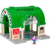 BRIO World Neuer Hauptbahnhof mit Ticketautomat grün/grau