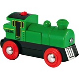 BRIO World Speedy Green Batterielok, Spielfahrzeug grün